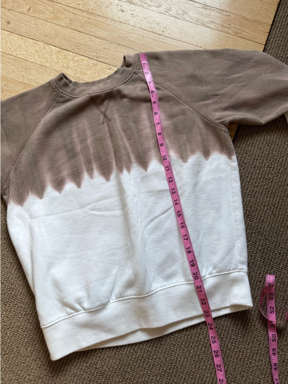 ☀️ RICHER POORER Recycled Tie Dye Colorblock Sweatshirt - Picture 12 of 12